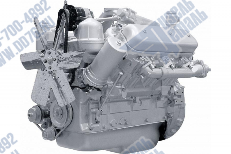 236Д-1000186 Двигатель ЯМЗ 236Д без КП и сцепления основной комплектации