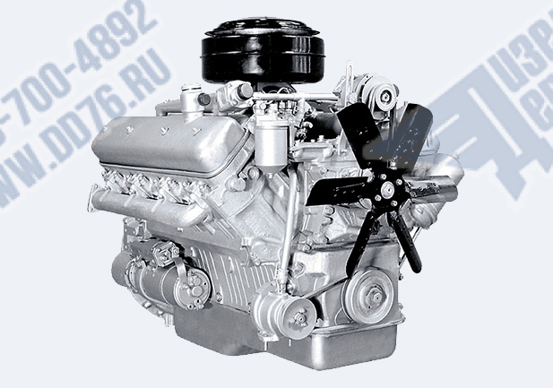 Картинка для Двигатель ЯМЗ 238М2 без КП со сцеплением 10 комплектации